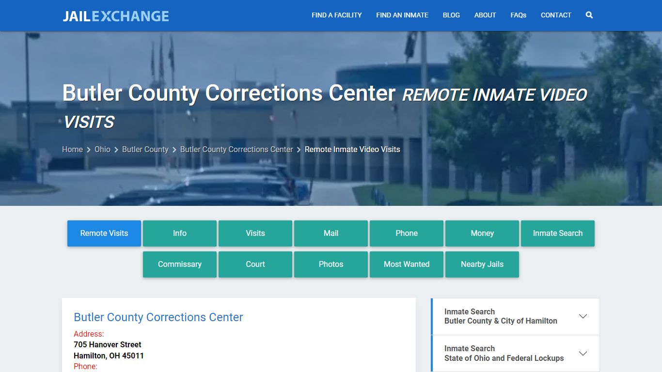 Video Visitation - Butler County Corrections Center, OH - Jail Exchange